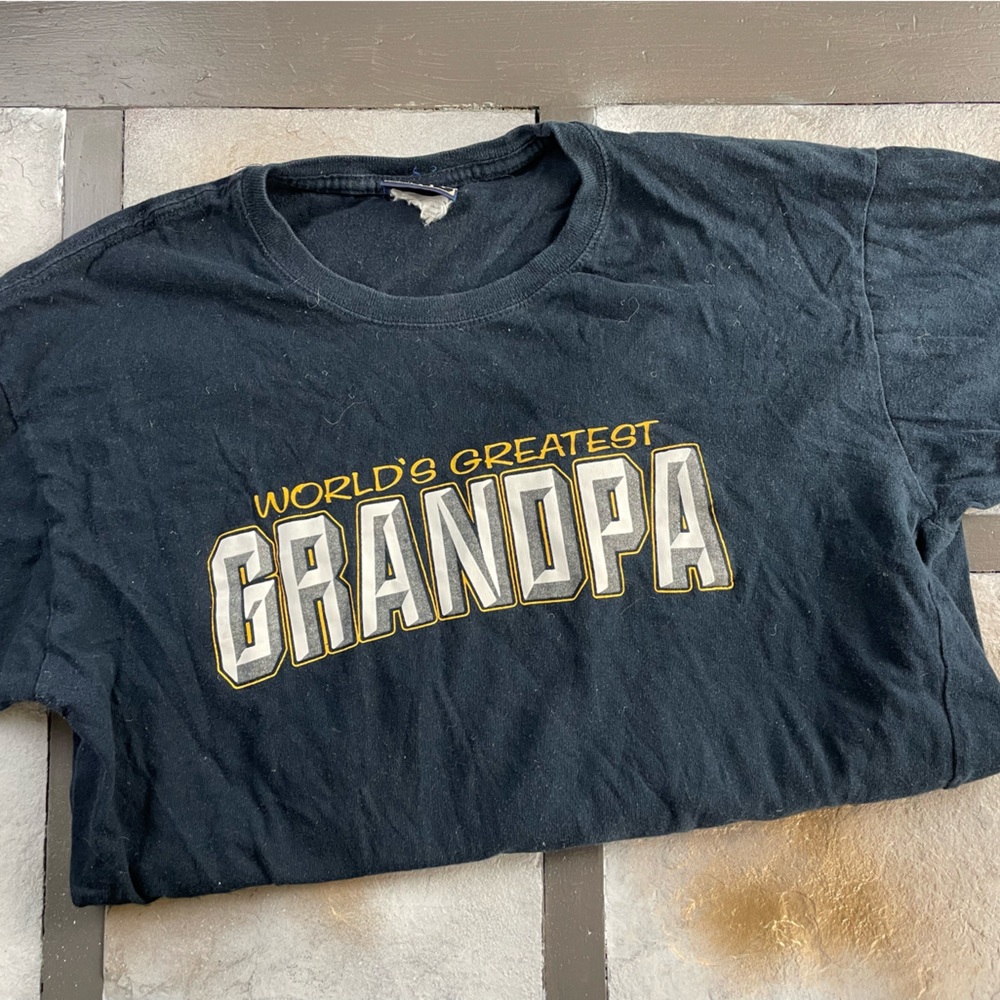 World’s Greatest Grandpa T-shirt Size Large
